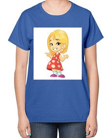 Kid 154# - cartoon general-  Ladies T-Shirt