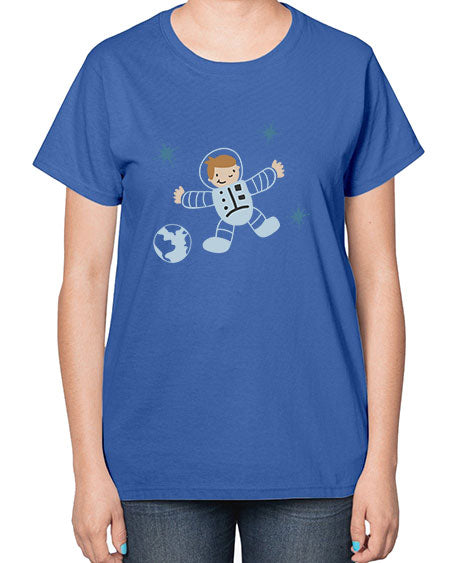 Littlespaceman 16# - space-  Ladies T-Shirt