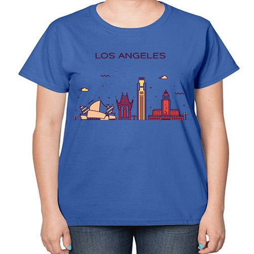 LosAngeles 1166# - cities-  Ladies T-Shirt