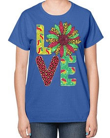 Love Juneteenth Day Fist Sunflower Png 7# - black juneteenth-  Ladies T-Shirt