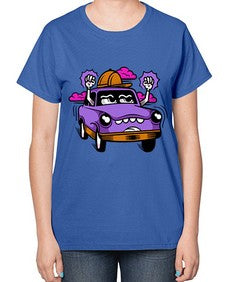 Mad driver 162# - cartoon general-  Ladies T-Shirt