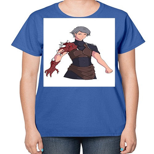 Man has parasite on hand 14# - anime-  Ladies T-Shirt