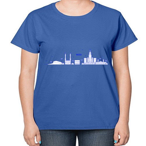 Mecca 1265# - cities-  Ladies T-Shirt