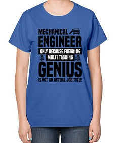Mechanical engineer Style 1090# - engineer-  Ladies T-Shirt