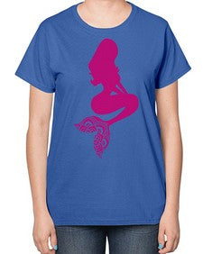 MermaidMandalaUpdated 933# - mandala-  Ladies T-Shirt