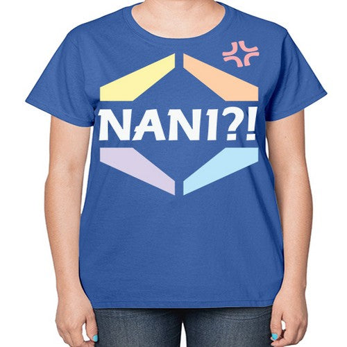 Nani What Funny Japanese Anime 270# - anime-  Ladies T-Shirt