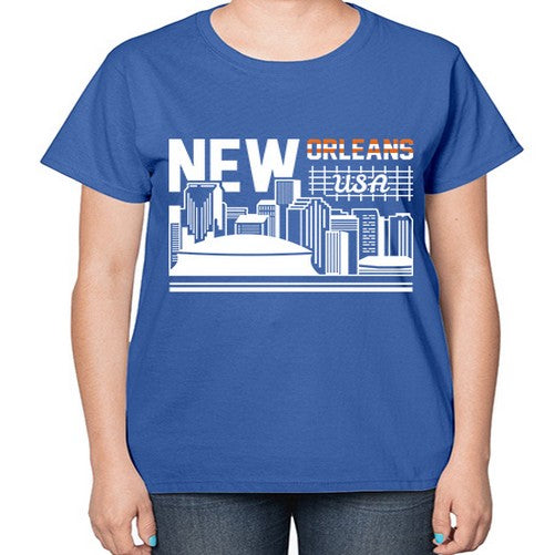 New Orleans 1465# - cities-  Ladies T-Shirt