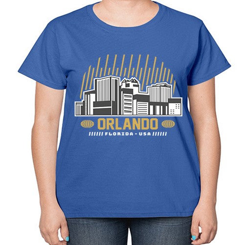 Orlando 1541# - cities-  Ladies T-Shirt