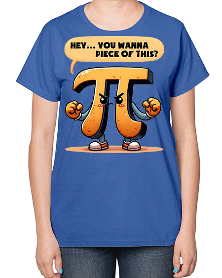 Piece of This Pi Sublimation 38# - pi-  Ladies T-Shirt