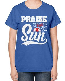 Praise the sun 40# - video games-  Ladies T-Shirt