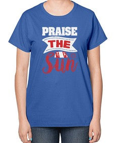Praise the sun 41# - video games-  Ladies T-Shirt