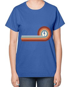 Retro ballet evolution for ballerinas ballet 179# - ballet-  Ladies T-Shirt