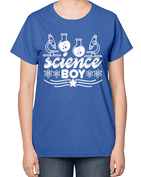 Science Boy 141# - general science-  Ladies T-Shirt