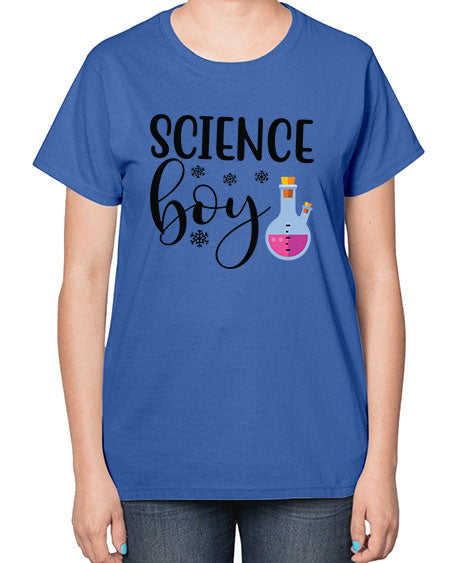 Science Boy 142# - general science-  Ladies T-Shirt