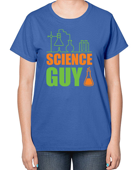 Science Guy 112# - general science-  Ladies T-Shirt