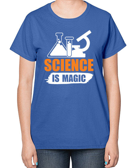 Science Is Magic 91# - general science-  Ladies T-Shirt