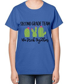 Second Grade Team 836# - second grade-  Ladies T-Shirt