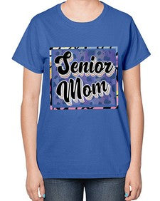 Senior mom 866# - twelfth grade-  Ladies T-Shirt