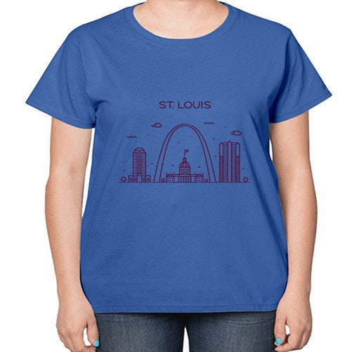 StLouis 1884# - cities-  Ladies T-Shirt
