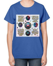 Straight Cancer 470# - cancer-  Ladies T-Shirt