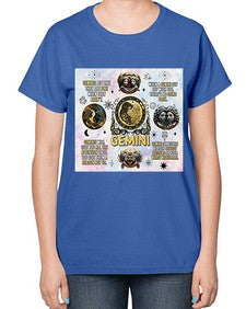 Straight Gemini 472# - gemini-  Ladies T-Shirt