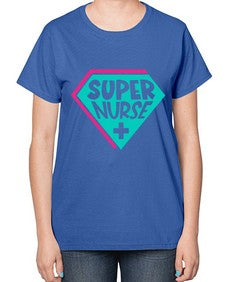 Super Nurse Style Style 1432# - nurse-  Ladies T-Shirt