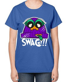 Swag beanie 247# - cartoon general-  Ladies T-Shirt