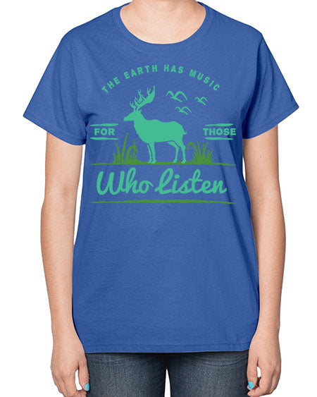 The Earth Has Music 15# - nature-  Ladies T-Shirt