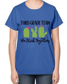Third Grade Team 977# - third grade-  Ladies T-Shirt