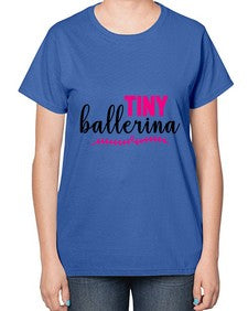 Tiny ballerina 202# - ballet-  Ladies T-Shirt