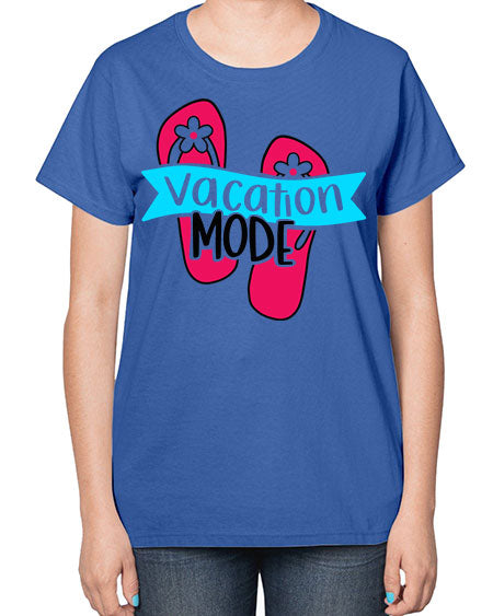 Vacation Mode Style 8# - summer-  Ladies T-Shirt