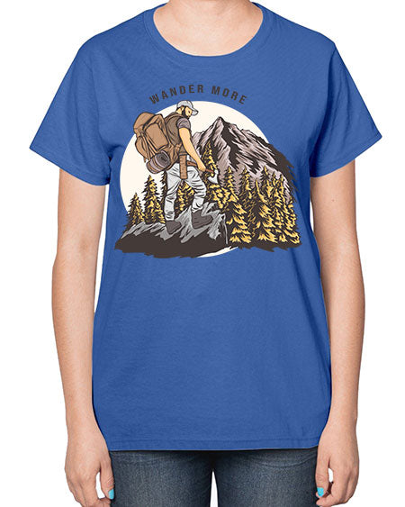 Wander More 3# - nature-  Ladies T-Shirt
