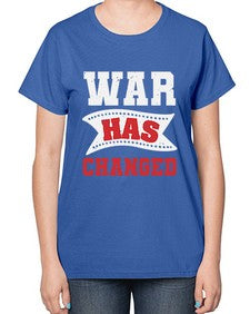War has changed 52# - video games-  Ladies T-Shirt