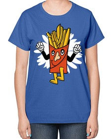 Weekend is near 265# - cartoon general-  Ladies T-Shirt