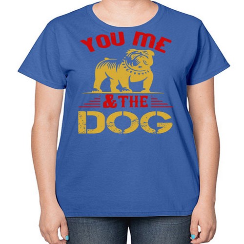 You Me The Dog Style 140# - dogs-  Ladies T-Shirt