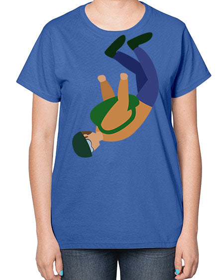 all in one 03# - parachute-  Ladies T-Shirt