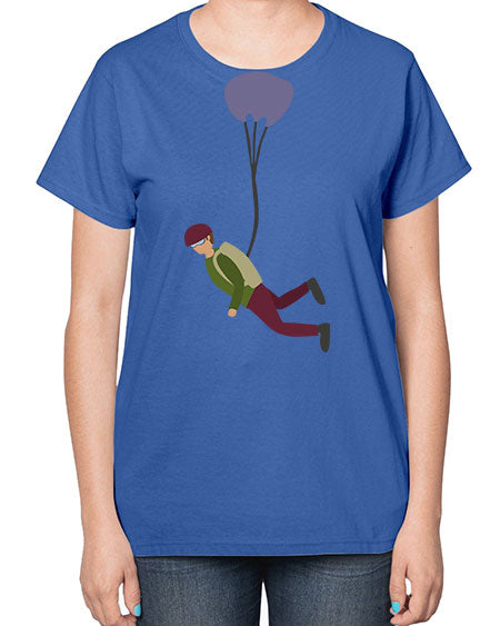 all in one 09# - parachute-  Ladies T-Shirt