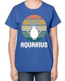 aquarius 78# - aquarius-  Ladies T-Shirt