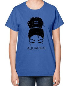aquarius 81# - aquarius-  Ladies T-Shirt