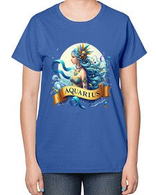 aquarius 84# - aquarius-  Ladies T-Shirt