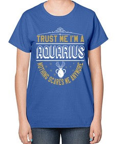 aquarius 87# - aquarius-  Ladies T-Shirt