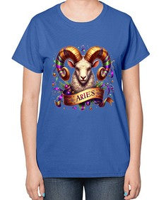 aries 136# - aries-  Ladies T-Shirt