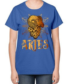aries 14# - aries-  Ladies T-Shirt