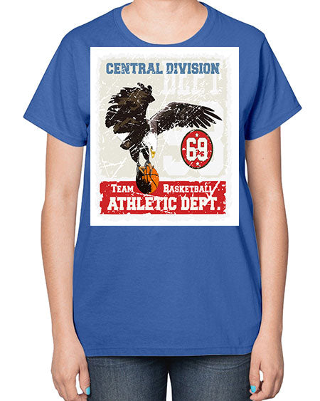 basket eagle 7# - birds-  Ladies T-Shirt