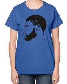 beardman 52# - black boys or men-  Ladies T-Shirt