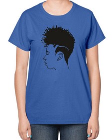 beardman 60# - black boys or men-  Ladies T-Shirt