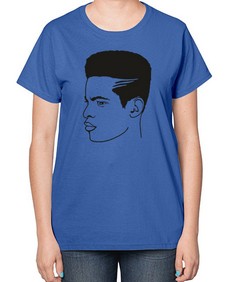 beardman 61# - black boys or men-  Ladies T-Shirt