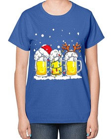 beer hunting 647# - beer-  Ladies T-Shirt