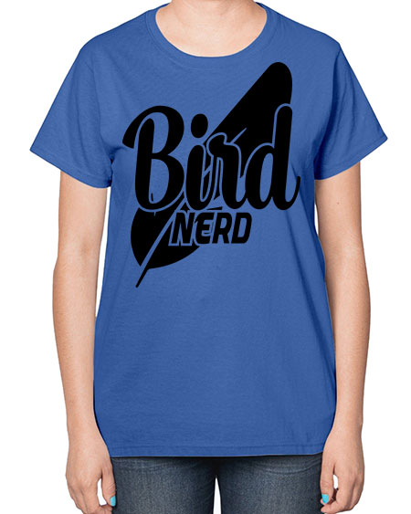 bird nerd 23# - birds-  Ladies T-Shirt