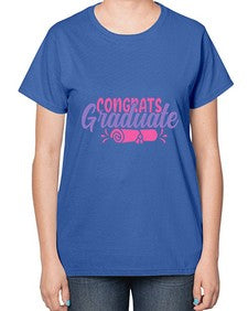 congrats graduate 38# - graduation-  Ladies T-Shirt